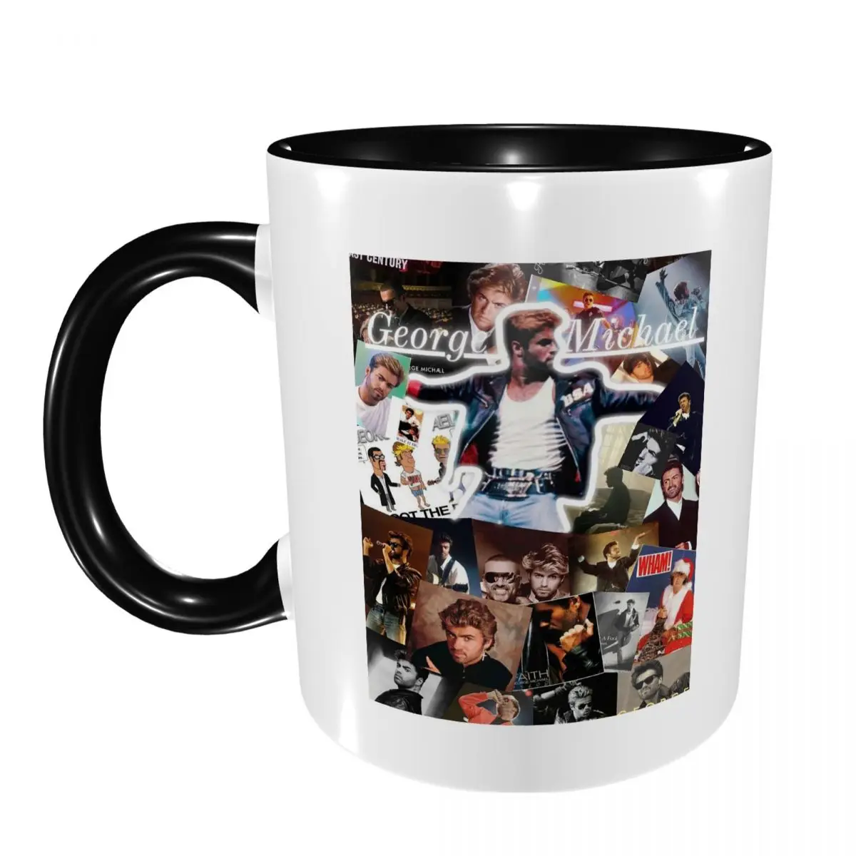 George Michael Mug Funny Ceramic Coffee Cups Tea Mugs Milk Cup Drinkware Gifts for Friends
