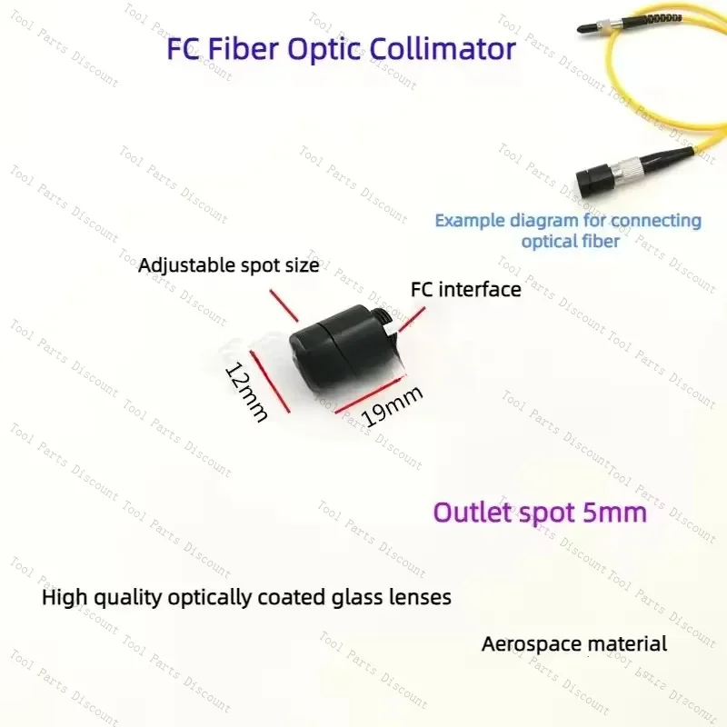 In Stock Interface Laser Aspheric Fiber Collimator Lens