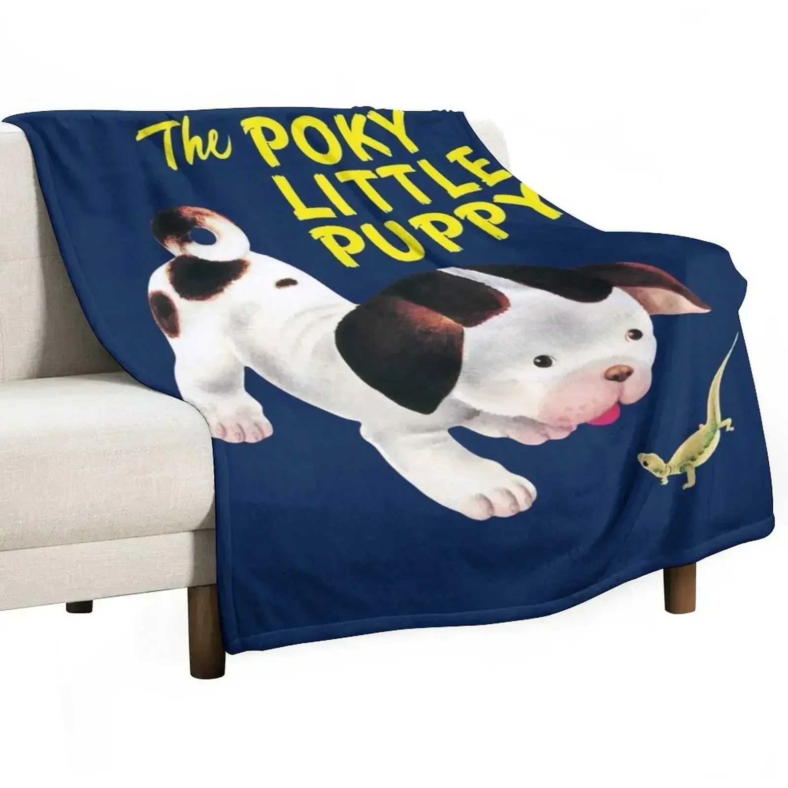 

Poky Little Puppy little golden book classic illustration Throw Blanket wednesday Luxury St Giant Sofa Decorative Sofas Blankets