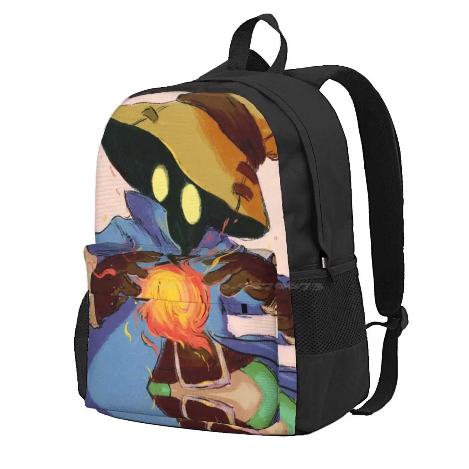 

A Doll With A Soul Hot Sale Schoolbag Backpack Fashion Bags Vivi Final Fantasy 9 Ix Black Mage