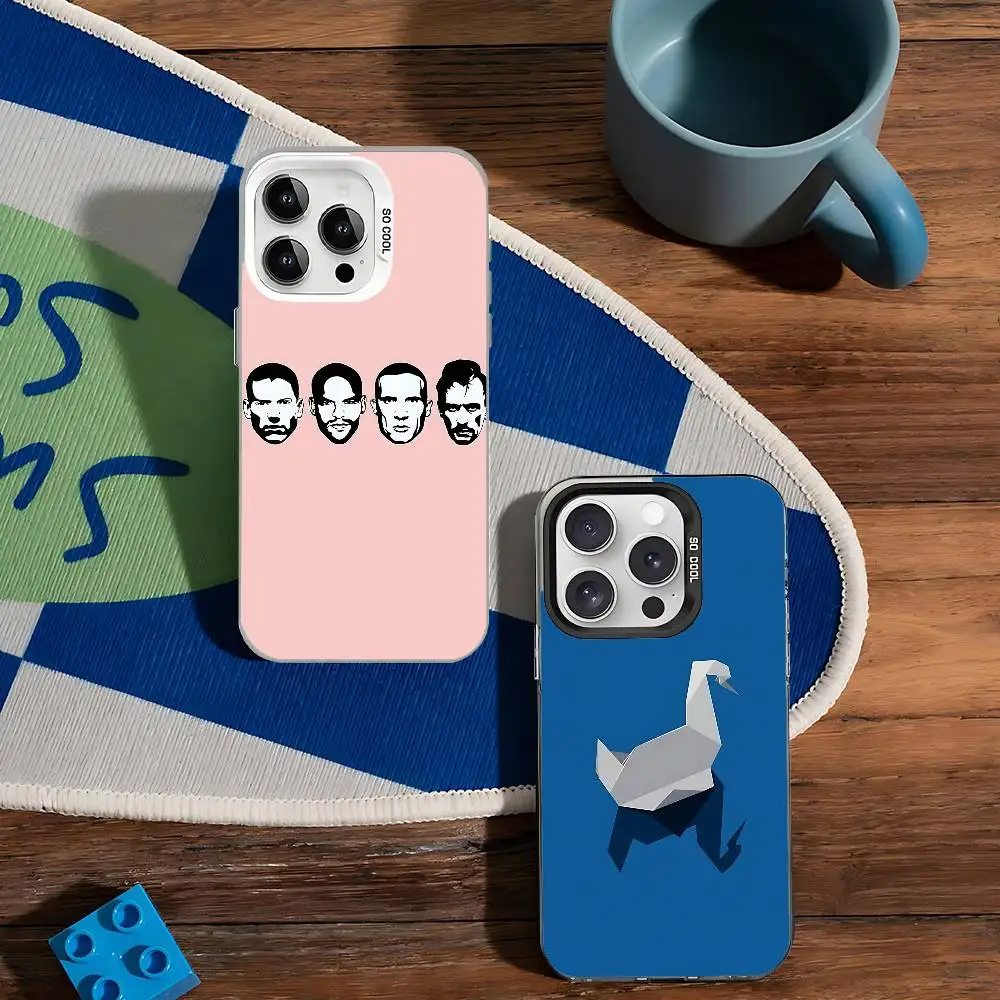 Чехол для телефона из сериала «Празрыв из тюрьмы» для iPhone 17, 6, 15, 14, 13, 12, Mini Pro Max Plus, цветной серебряный чехол для телефона, чехол