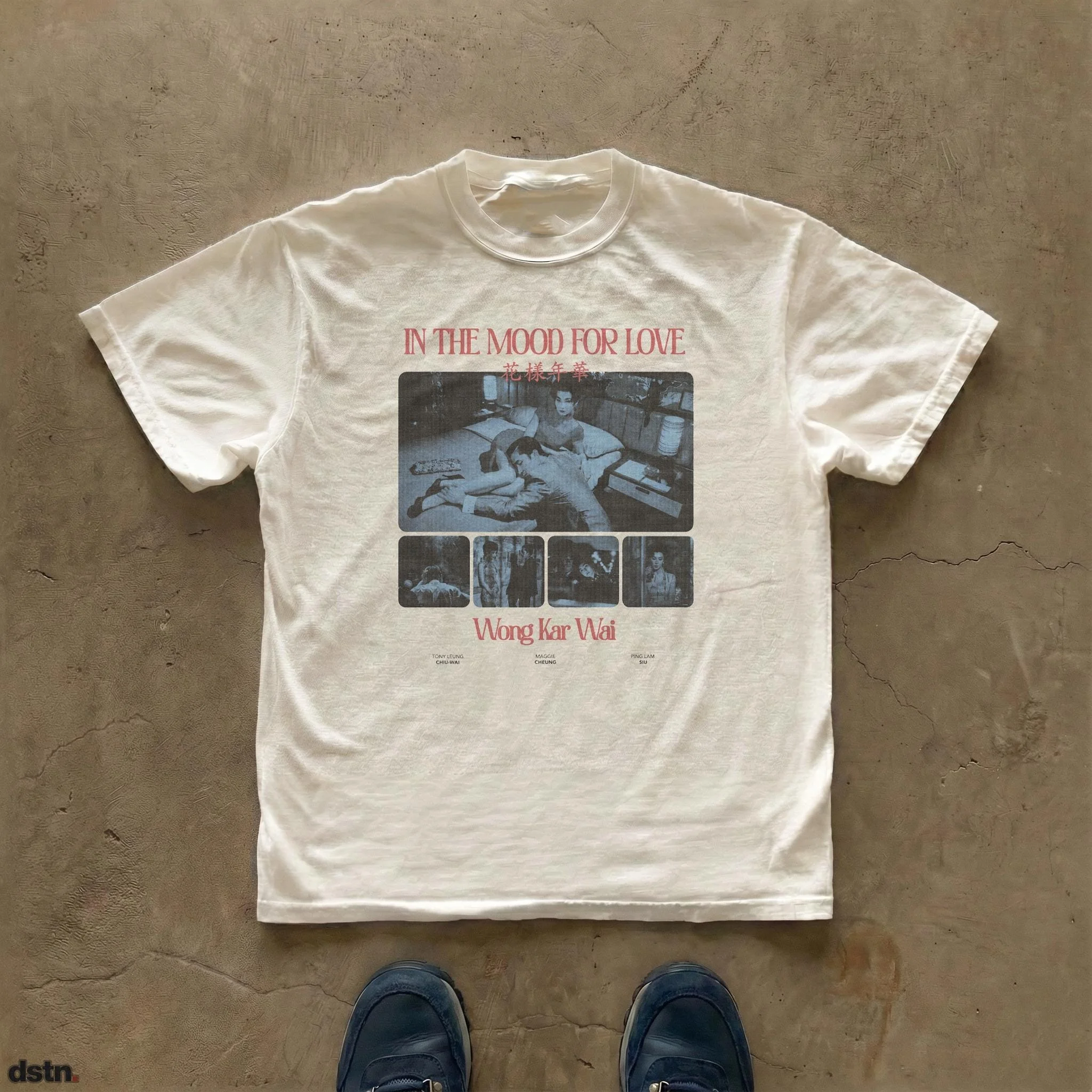 In The Mood for Love Vintage Film Photo Wong Kar Wai Graphic T-Shirt Cotton Men Women Streetwear Tee