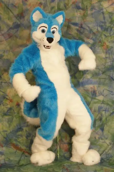 Adult Blue Husky Fu…