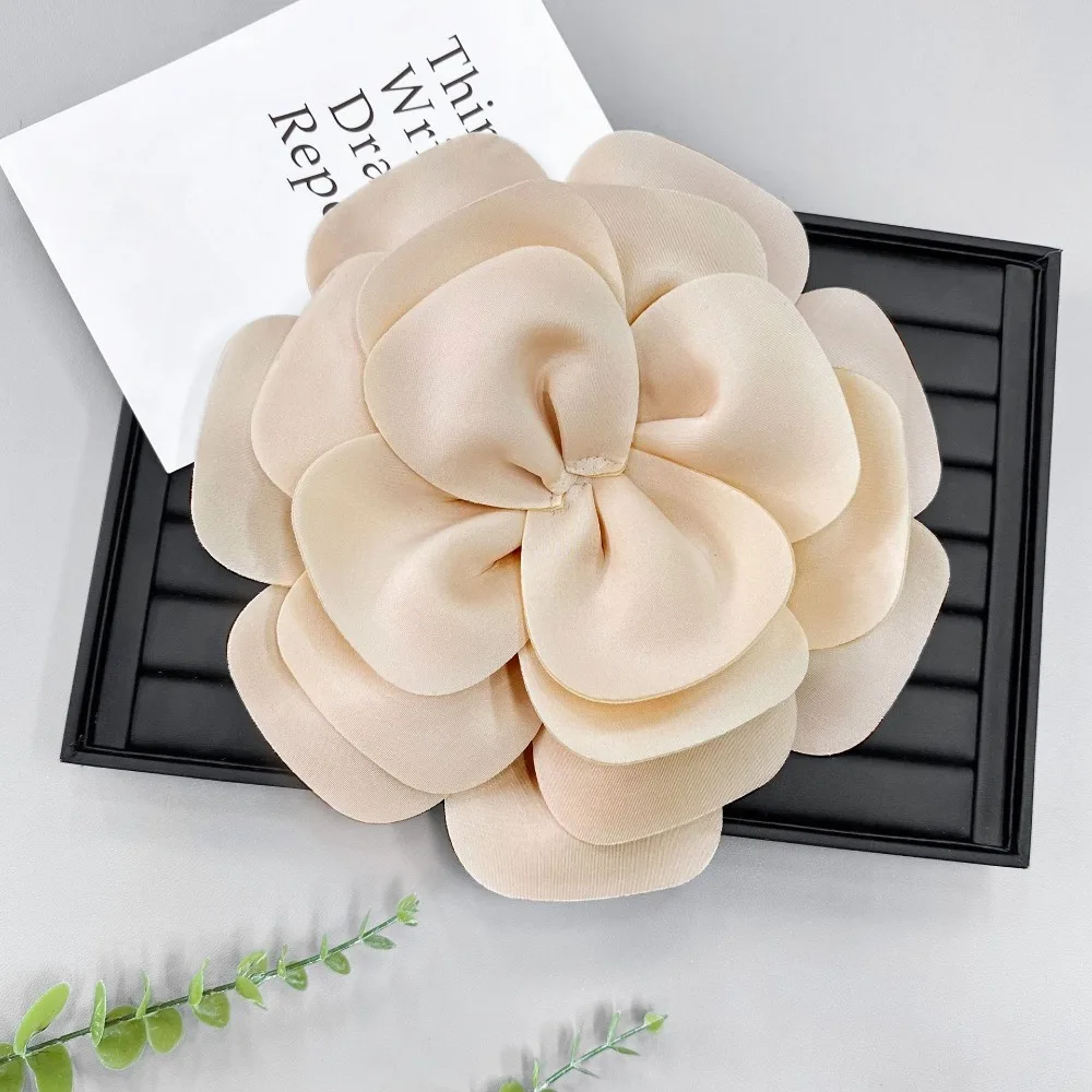 New 3D Chest Flower DIY Removable Brooch Accessories Large Size Clothes Decoration Hair Accessories