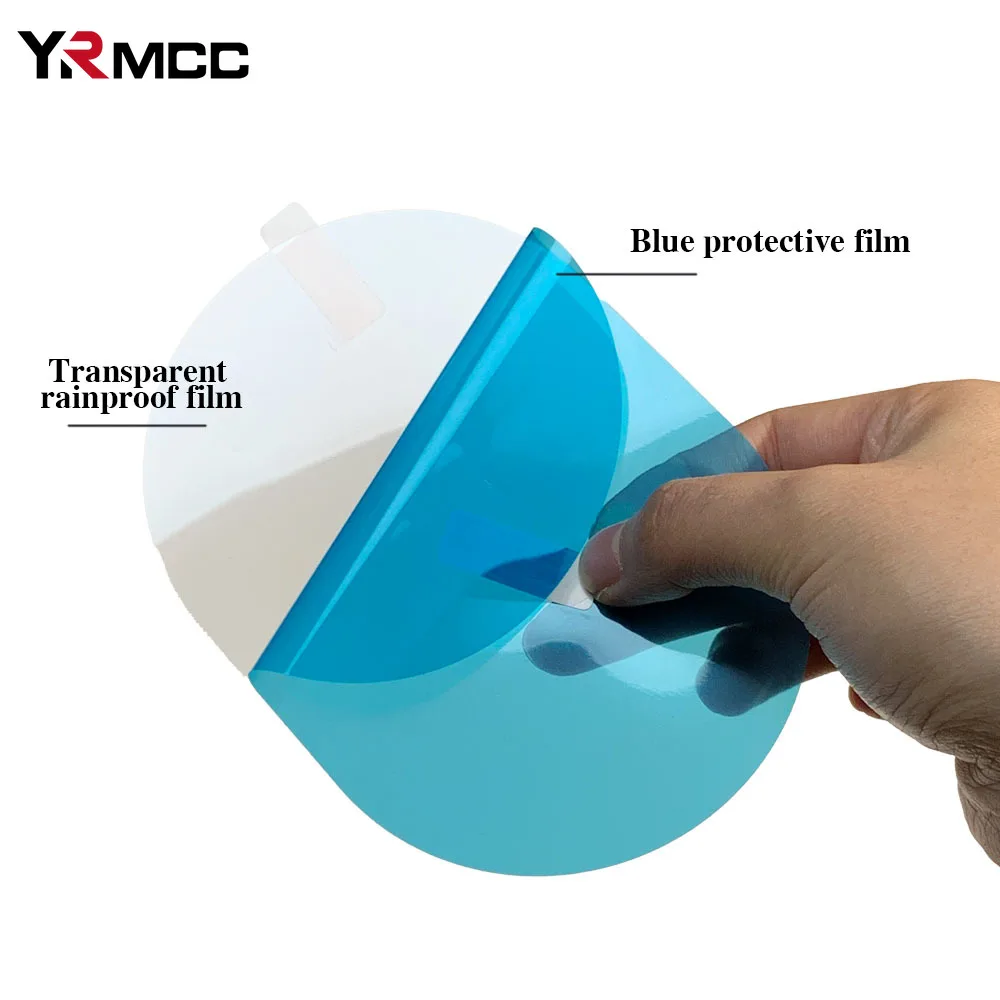 2pc Car Mirror Rain-proof Film Car Rearview Mirror Waterproof Film Window Glass Anti-Fog Anti-reflective Sticker Auto Accessores image 2