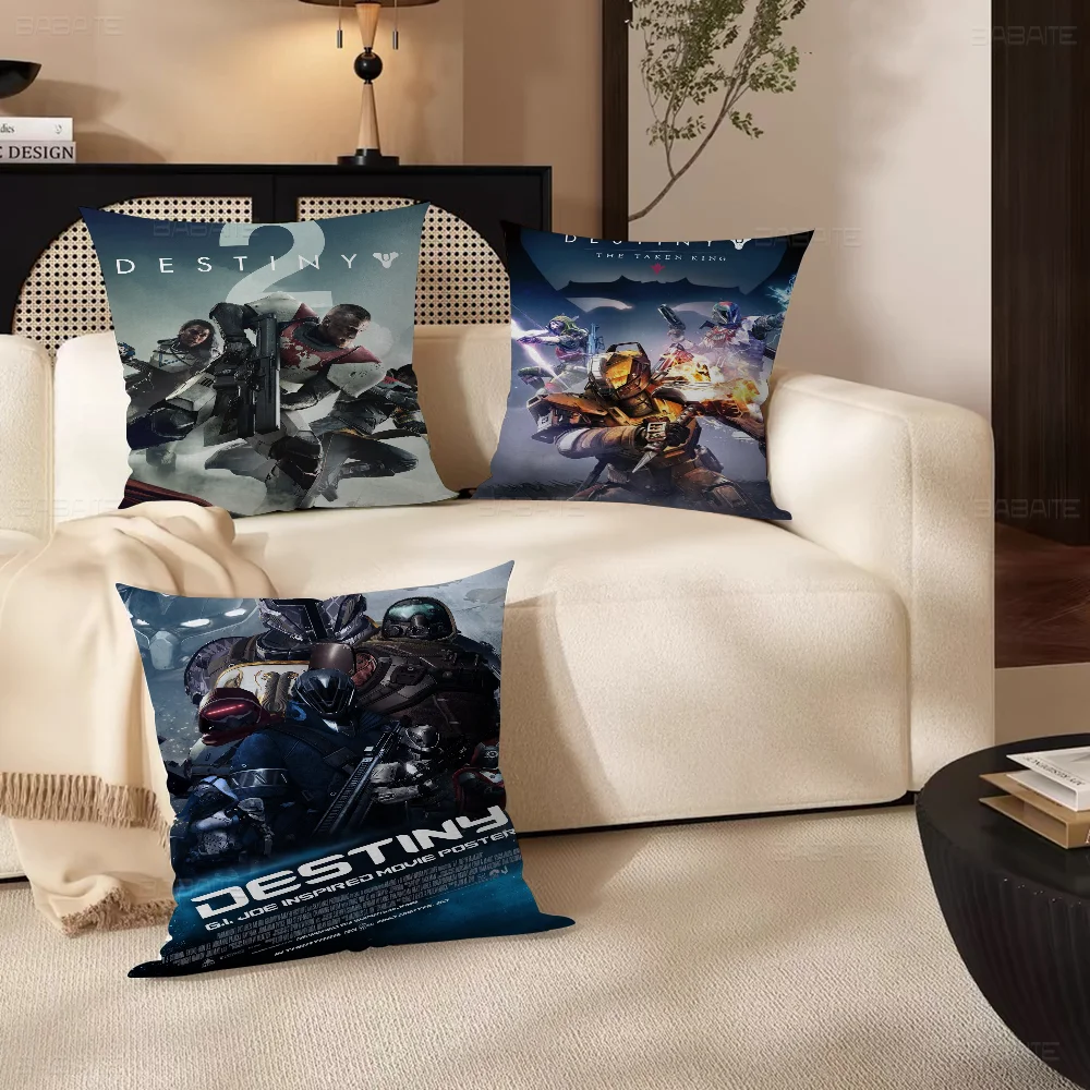 Game D-Destiny Cushion Cover Pillowcase Upholstery Sofa Throw Pillow Home Decor Pillowcas