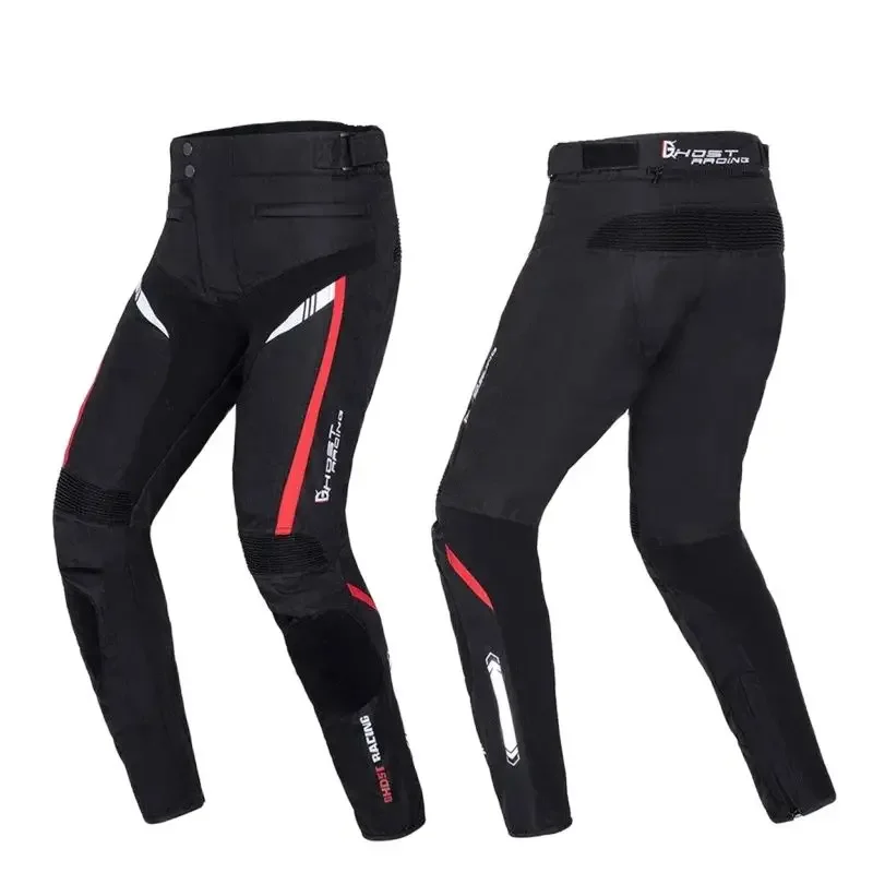 

Reflective Motorcycle Pants Men Wear-Resistant Motocross Anti-Fall Motorcycle Protection Equipment Waterproof Biker troupers