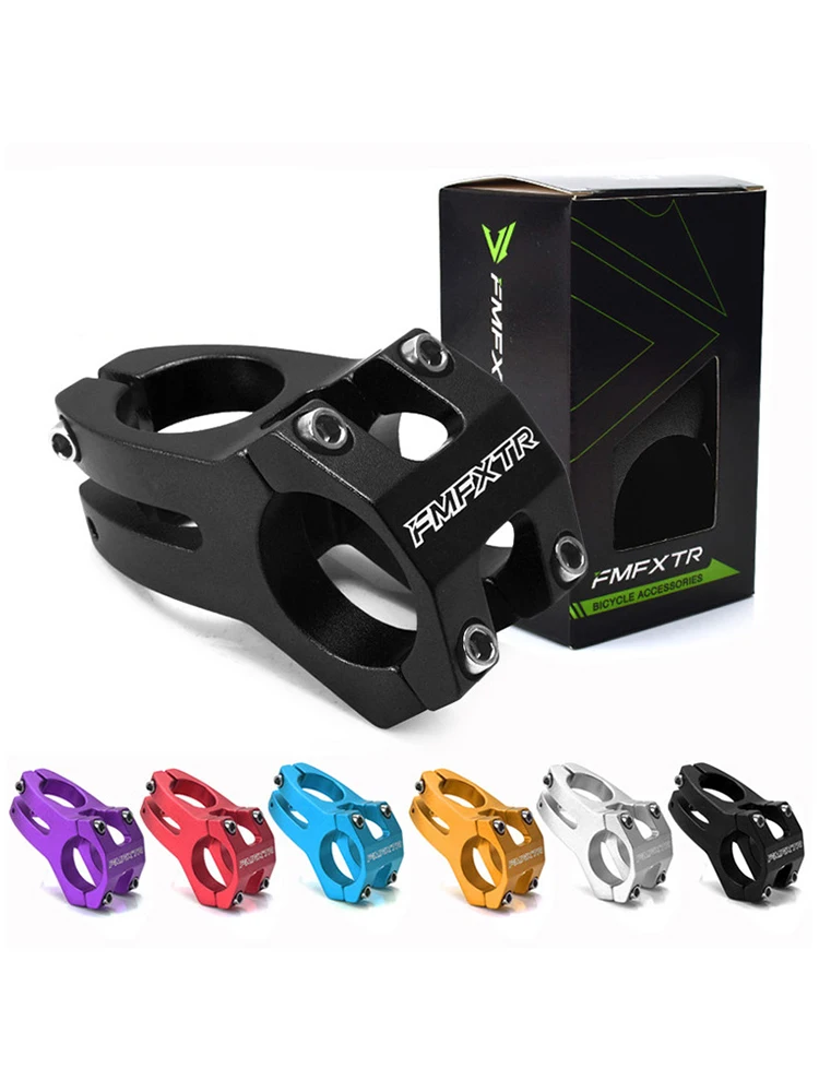 AliExpress Gmarty 〔ZYAF〕31.8MM Handlebar Stem 6061 Aluminum Alloy Hollowed-out Short Road Mountain Bike Bridge Cycling Short Stem Accessories