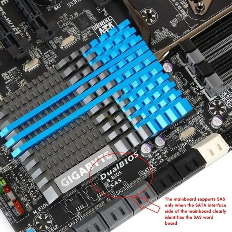 Versátil SFF 8482SAS a 22PIN Adaptador Tarjeta para mejor compatibilidad