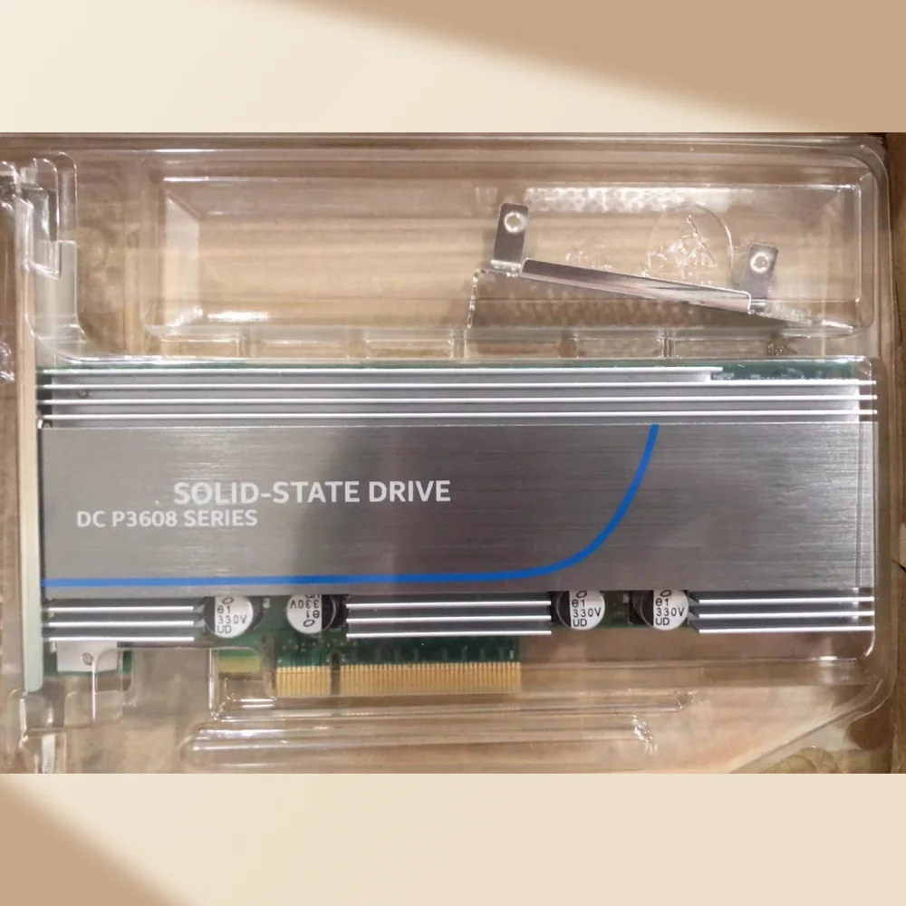 P3608 4t mlc aic u2 nvme pcie cartão duplo 2t unidade de estado sólido original para servidor intel de grau empresarial