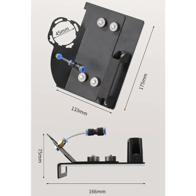 Cutting Ceramic Tile Tools 45° Ceramic Tile Chamfering Machine 100 Type Angle Grinder Stand 45° Haitang Angle Chamfered Bracket