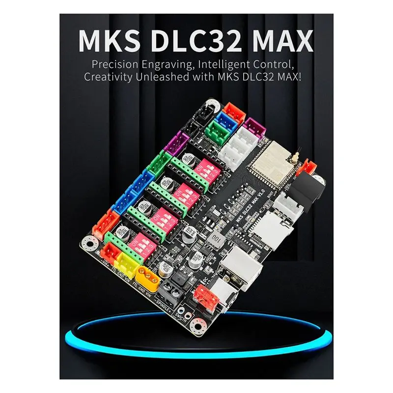 Must Have Advanced MKS DLC32 MAX CNC Router Control Board For Precision 4-Axis Laser Engraving And Woodworking Machines
