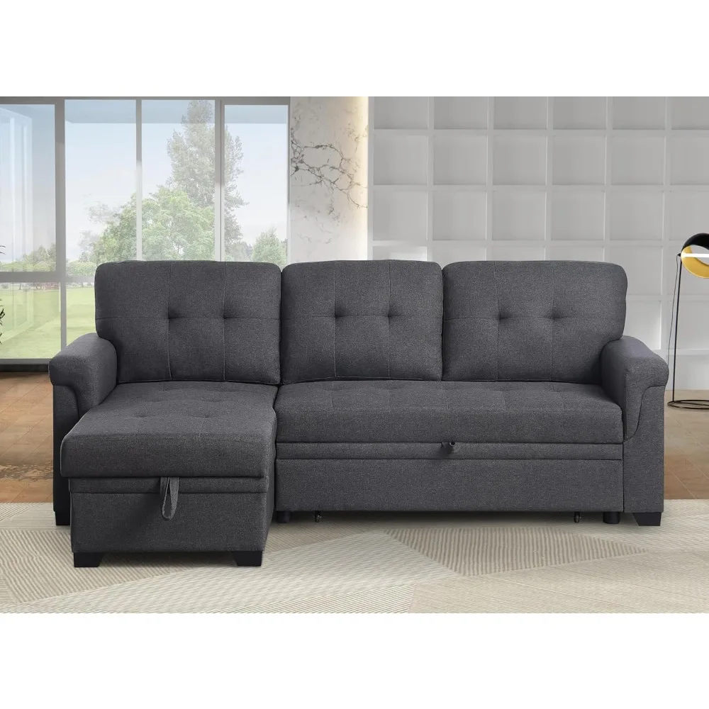 83-Inch L-Shaped Pu…