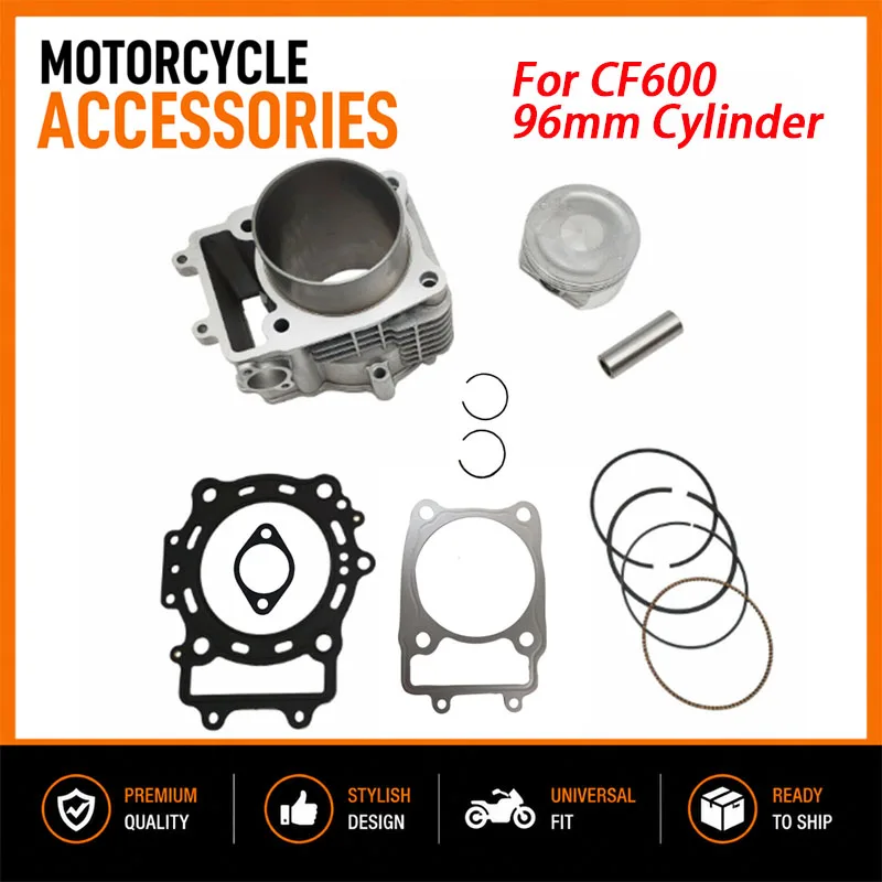 0600-023100 0600023100 Motorcycle Engine Cylinder Liner 96mm Bore for CFMOTO CF600 CF196 Z6 X6 CF MOTO 600cc 600 ATV Quad UTV