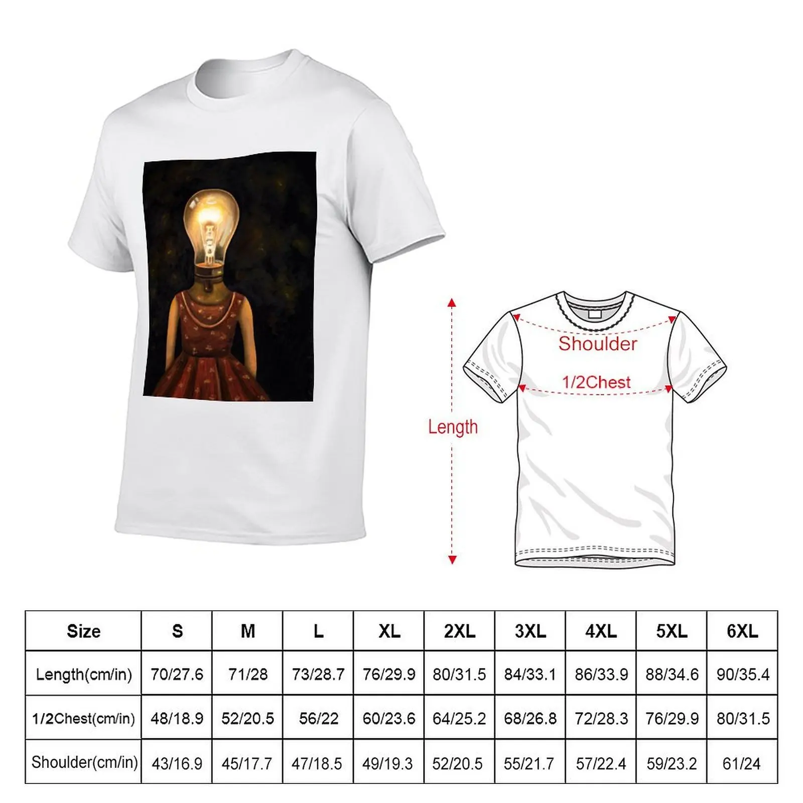 Light Headed T-Shirt Luxury graphic tee shirt mens t shirts