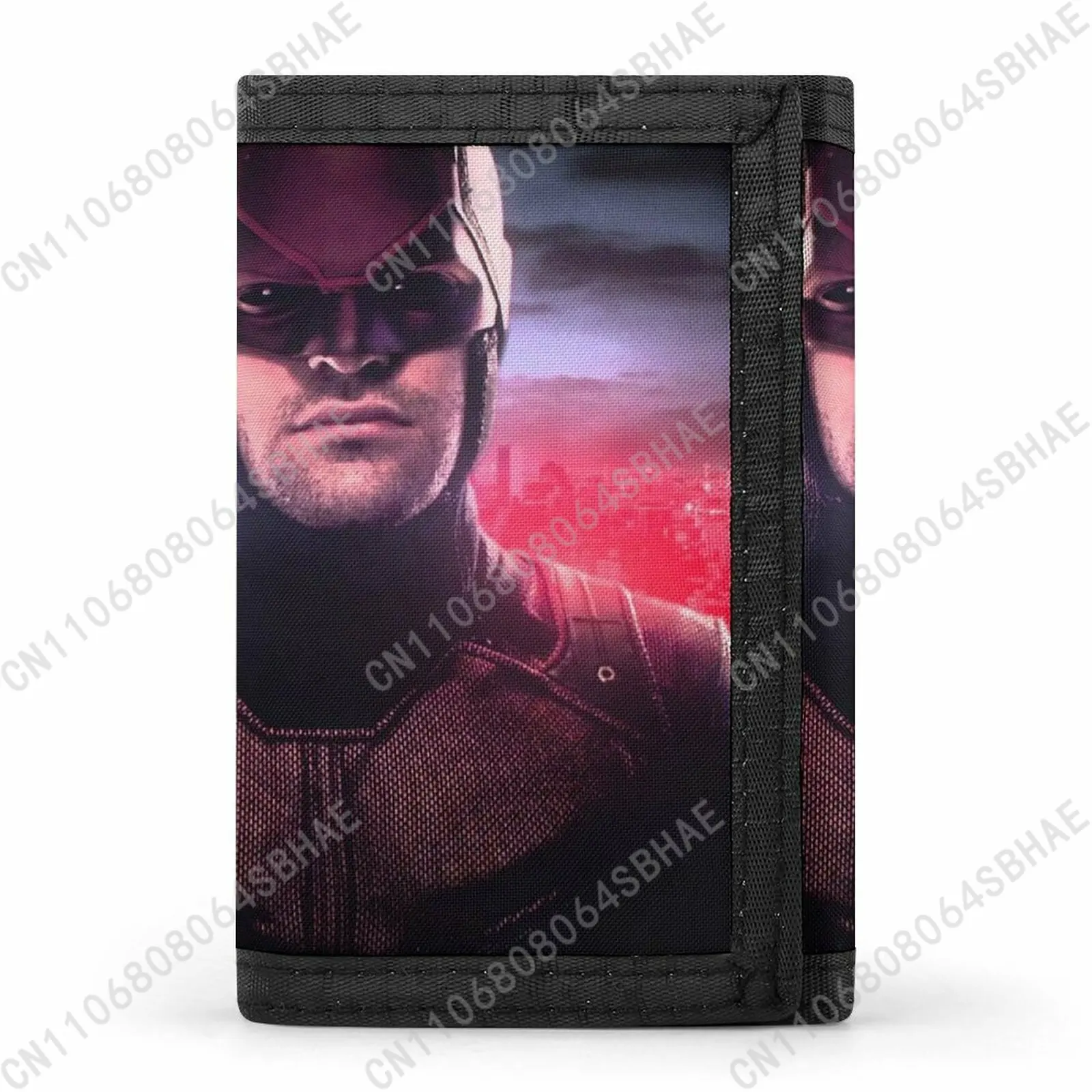 

Marvel Daredevil Tri Fold Wallet Teenage Girls Boys Slim 3 Fold Card Personalized Pattern Purse School Daily Use Cosplay