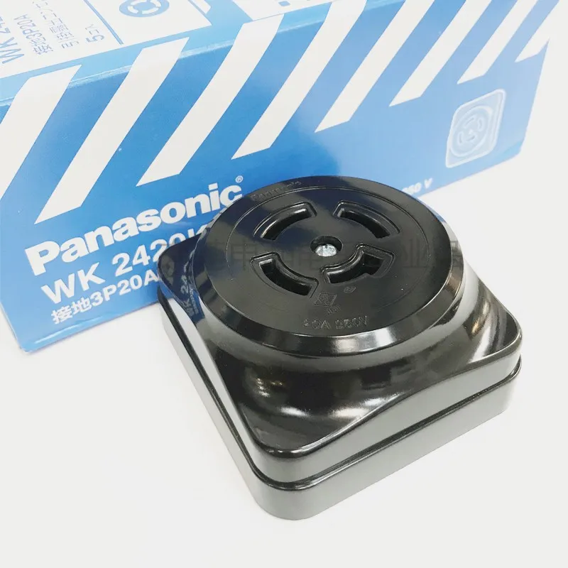 

Industrial socket WK2420K surface mounted industrial socket three-phase four-wire socket 20A 250V