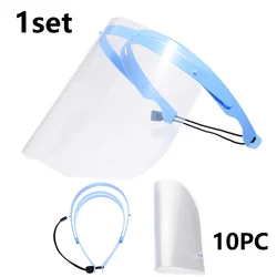 5/10 Cái Nha Khoa Bảo Vệ Kính Che Mặt 10/5 Chiếc Có Thể Tháo Rời Kính Che Mặt 1 Kệ Chống Sương Mù chống Bụi Thay Thế Mặt Nạ