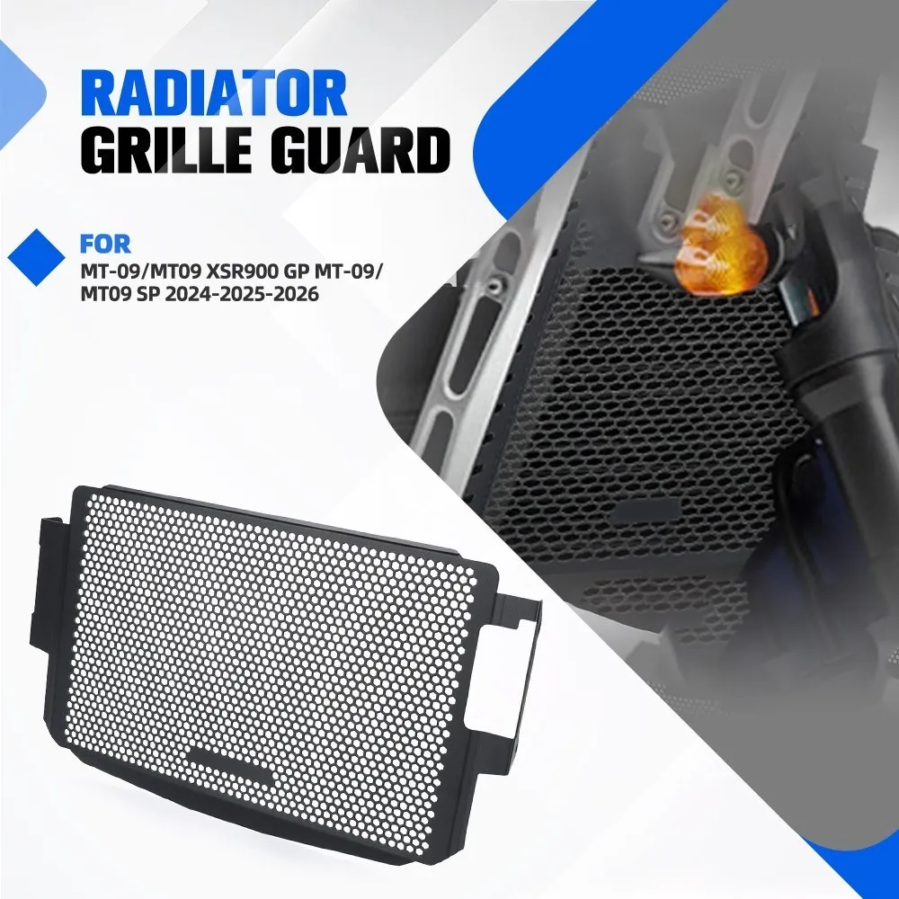 For Yamaha MT-09/MT09 XSR900 GP MT-09/MT09 SP 2024-2025-2026 Motorcycle Accessories Radiator GUARD Cover Protector Grille Guard