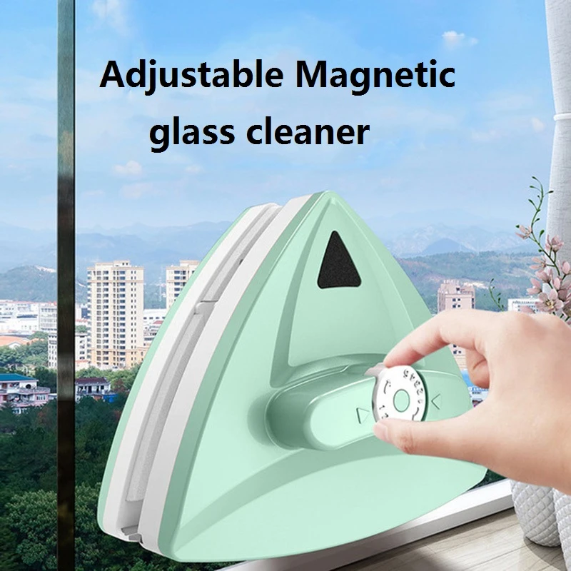 

Glass Special Discharge Water Tool Magnetic Window Cleaning Household Automatic Cleaner Wiper Double-layer