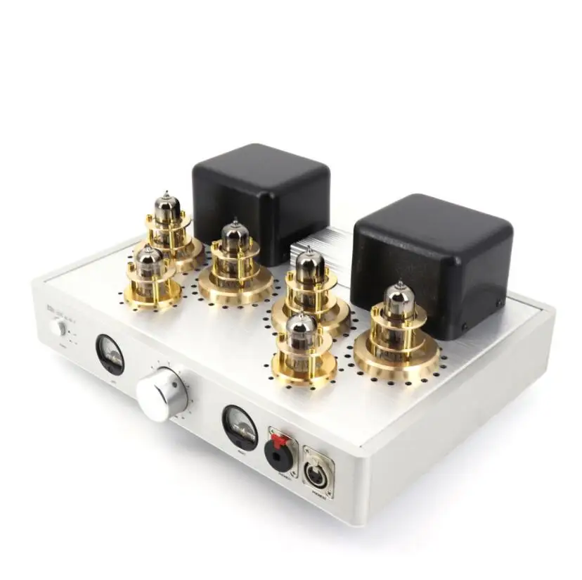 Littledot MK-8SE fully balanced vacuum tube headphone amplifier 2W(600ohm), 1W(300ohm) XLR RCA input 12AT7, 6H60PI tube