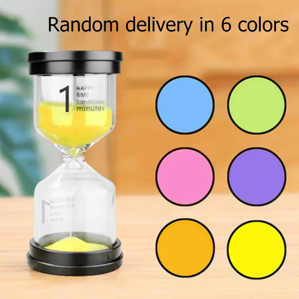 1/3/5/10/15/20/30/45/60 minutes 6color Sand Watch Hourglass Sandglass Sand Cook Clock Children Gift Sand Timer Home Decor