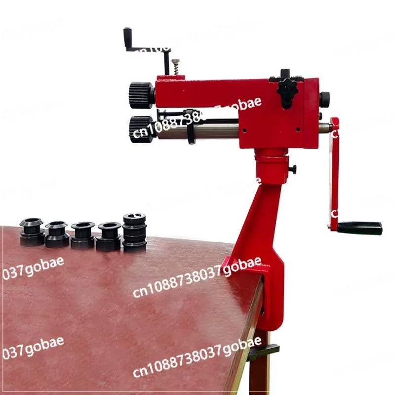 Manual Rolling Bead Bending Machine Edge Bending Machine Sheet Metal Bending Rotary Machine Arc Forming Crimping RM08