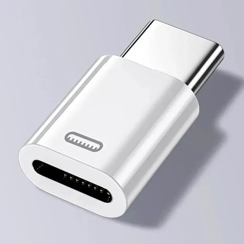 Lighting Female to USB C Male Adapter For iPhone 15 16 17 Series Samsung Z Flip 5 Fast Charging Data Converters IOS to Type C view 6