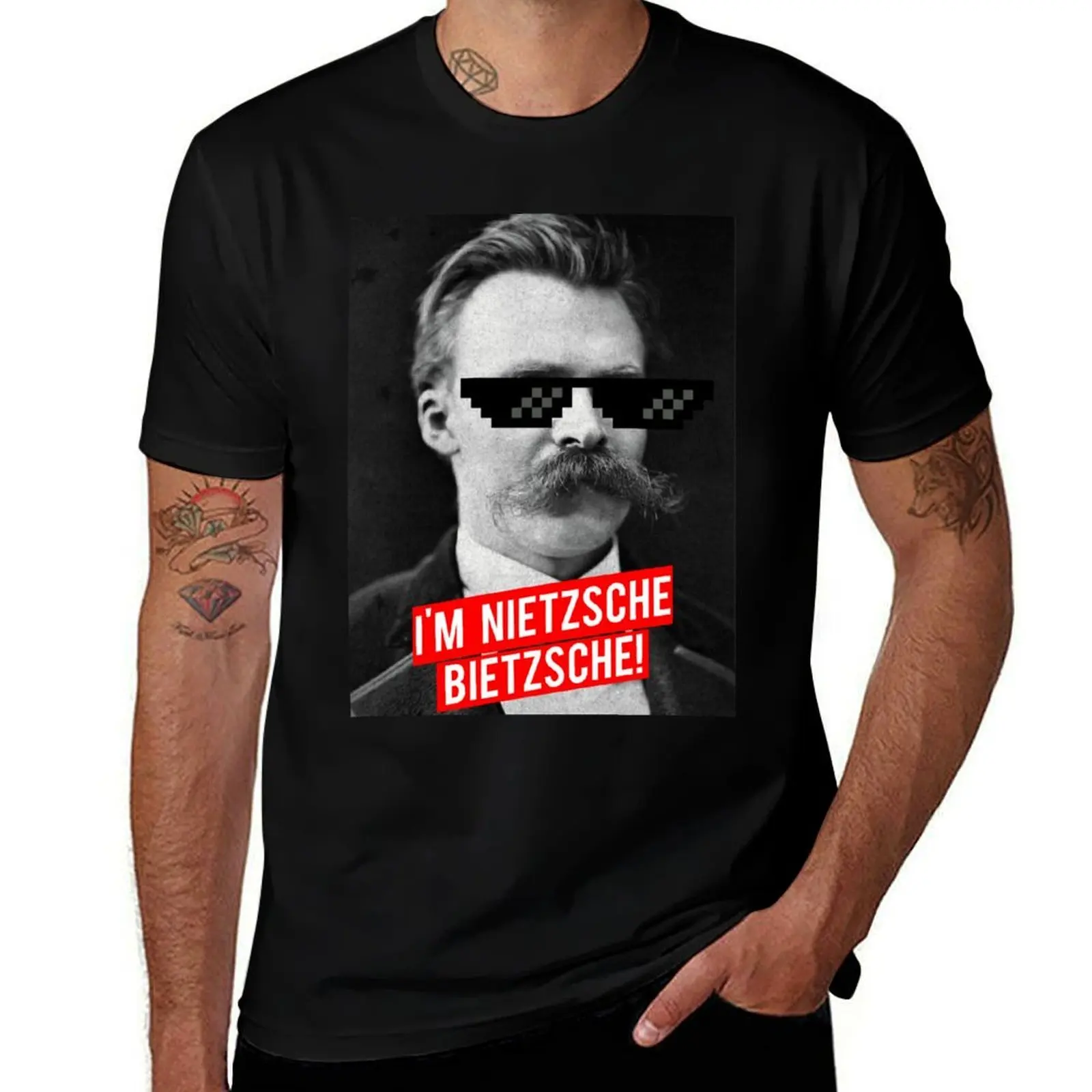 I'M NIETZSCHE, BIETZSCHE! T-Shirt Water Resistant Casual T-Shirt