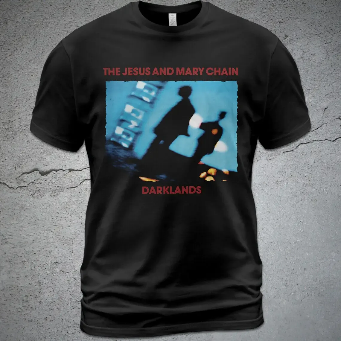 Cotton T Shirt The Jesus and Mary Chain Darklands Album Jim Reid William