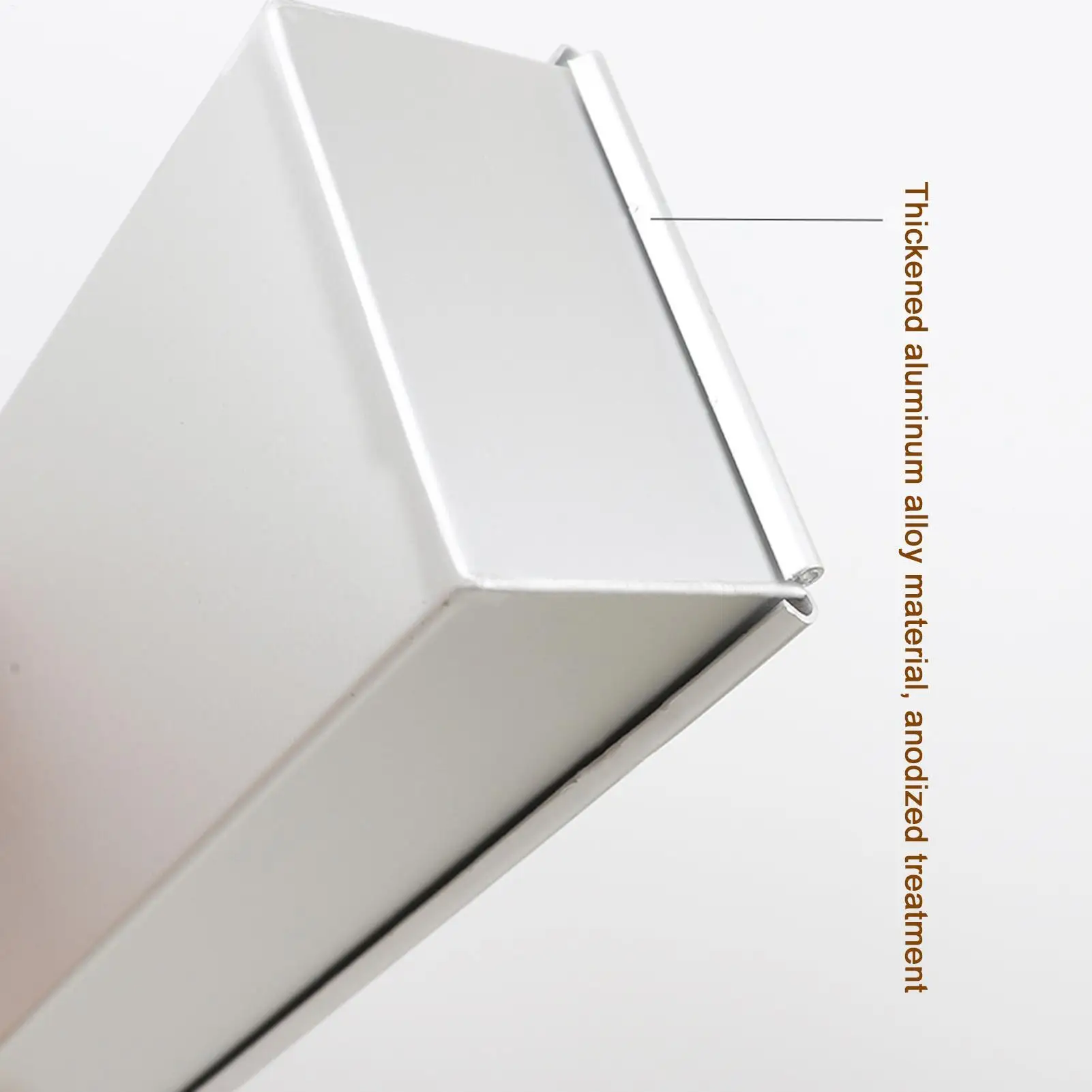 Aluminum Alloy Tiramisu Cake Mold Square Mousse Fixed Mold Rectangular Non-Stick Baking Dish Cake Ice Cream Sheet Pan