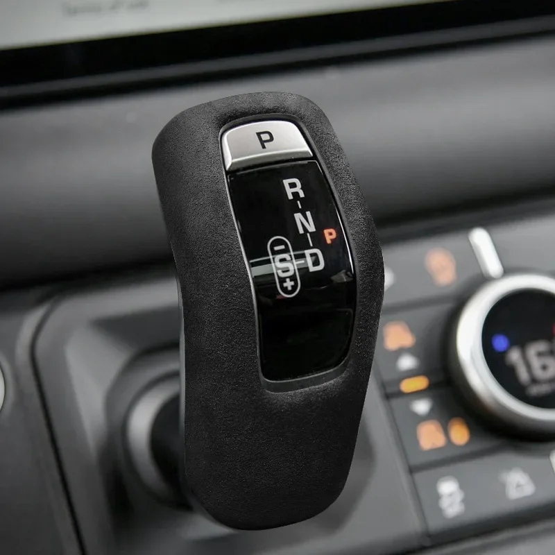 

Top Suede Wrap For Land Rover Defender L663 90 110 2020 2021 2022 2023 Gear Shift Knob Cover Sticker Interior Accessories