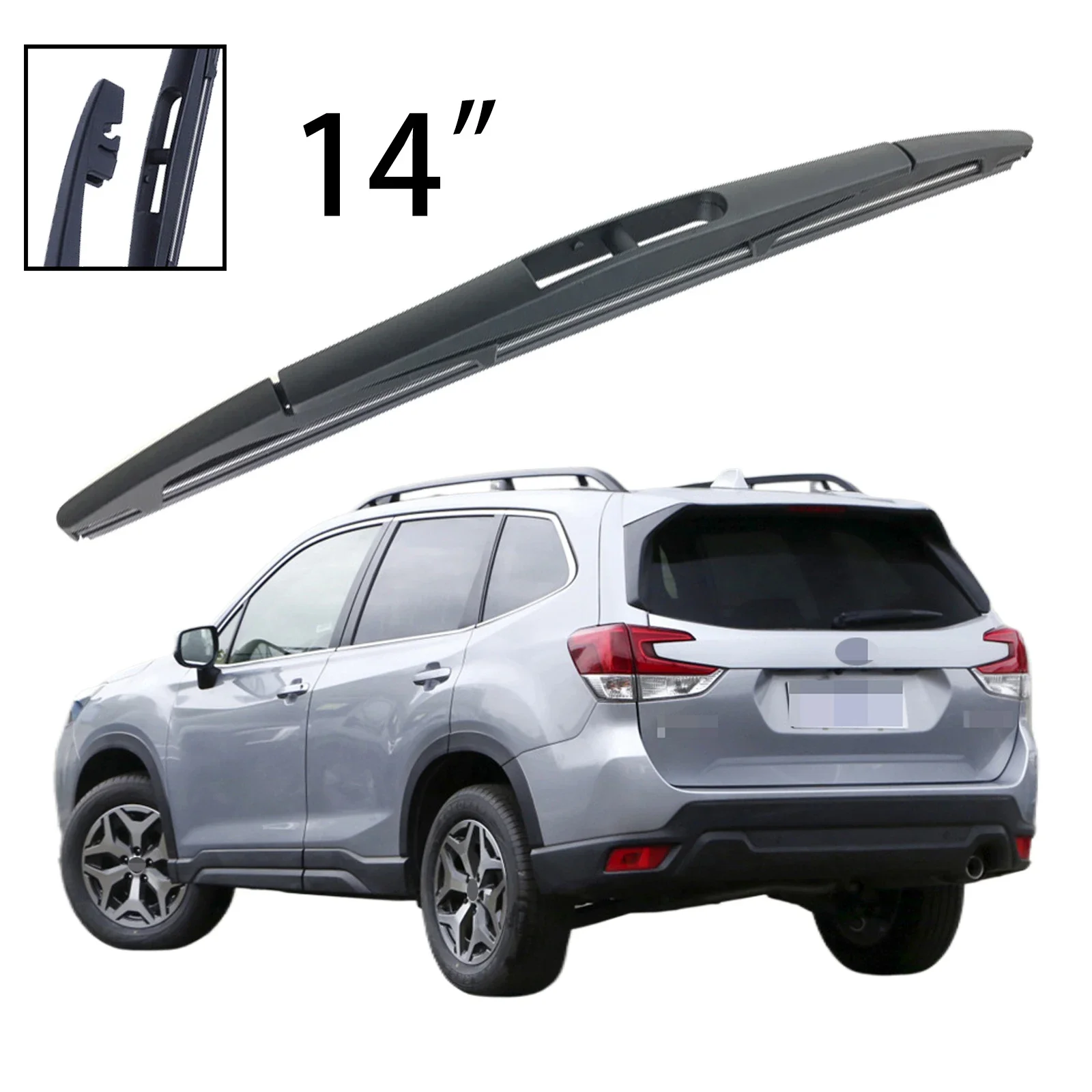 

14" Rear Windshield Windscreen Washer Wiper Blade For Subaru Forester SK MK5 2019-2023 Car Accessories Accsesories