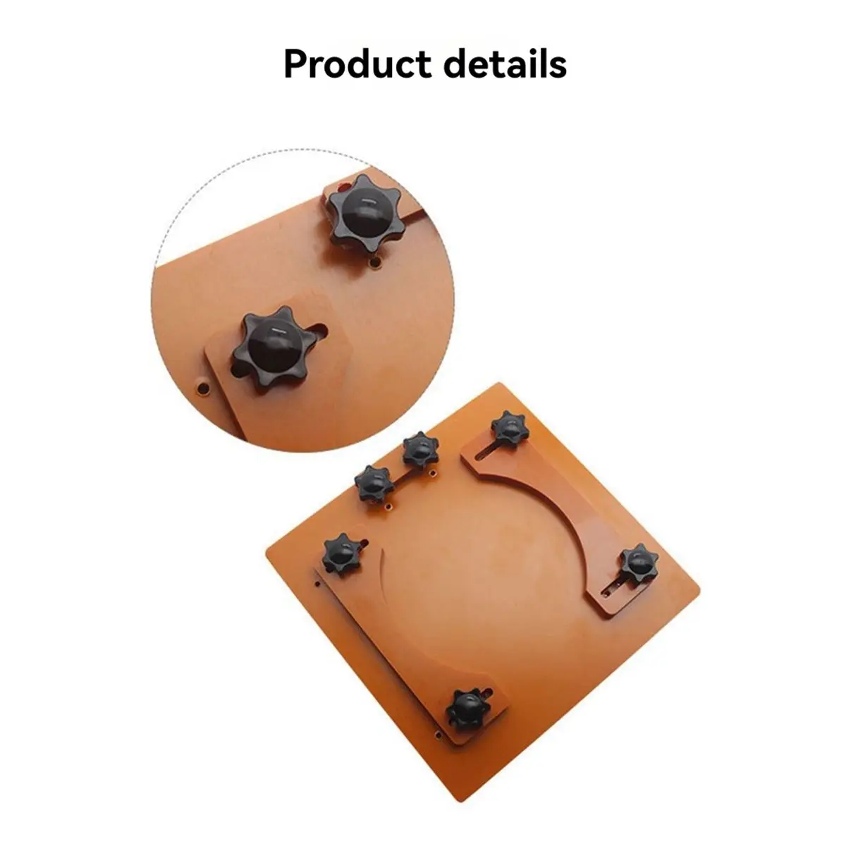 Digital Essentials Phone Repair Rear Cover Glass Fixing Fixture Multi-Functional Repair Positioning Tool for Smartphone Rear Cov