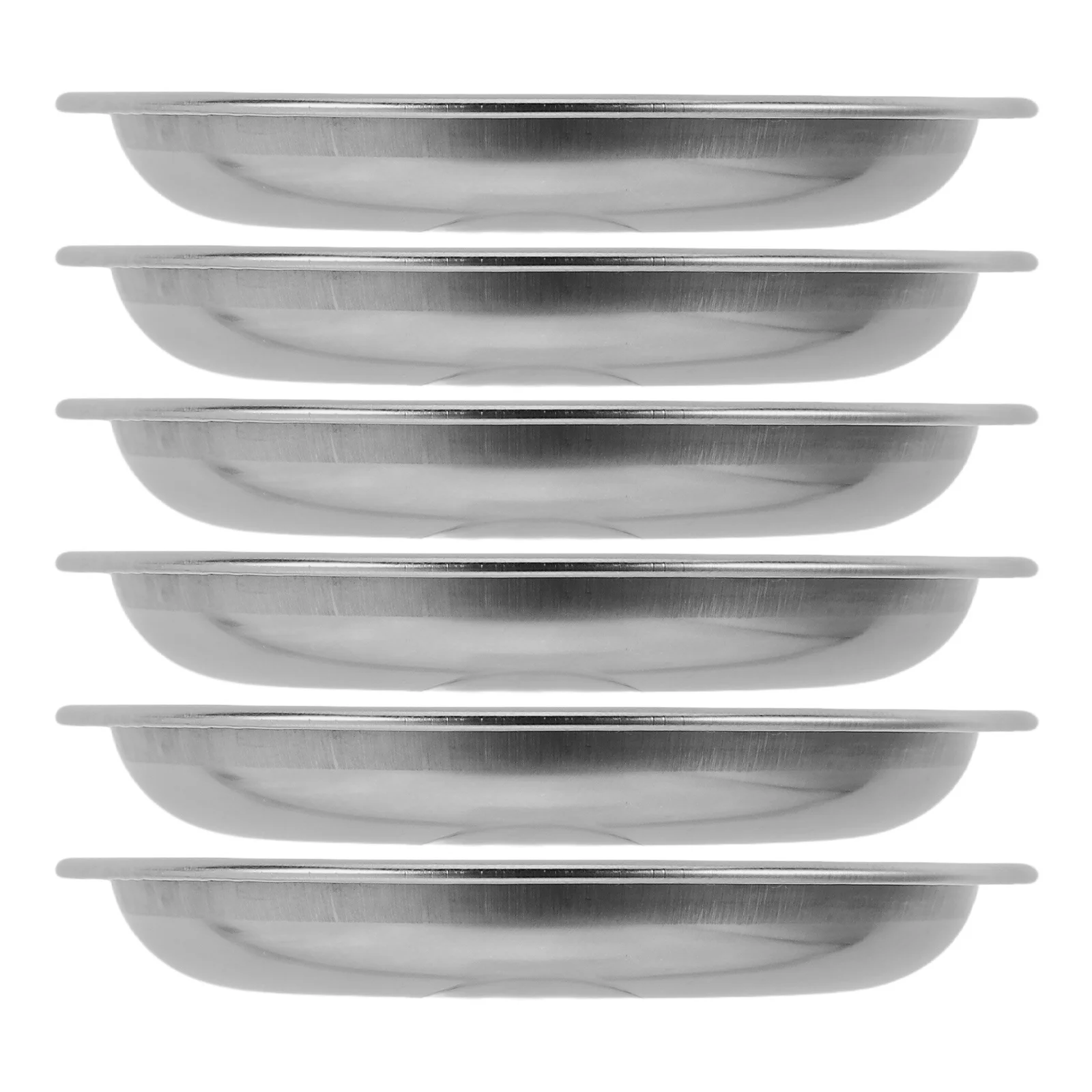 

6 pcs Stainless Steel Scale Pan Jewelry Weighing Tray For Digital Scale Tiny Plates Lab Weighing Supplies Powder Pans Measuring