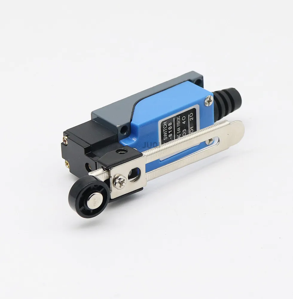 1PCS Momentary ME-8108 Limit Switch Rotary Adjustable Roller Lever Arm AC 250V 5A Mini Limit Switch