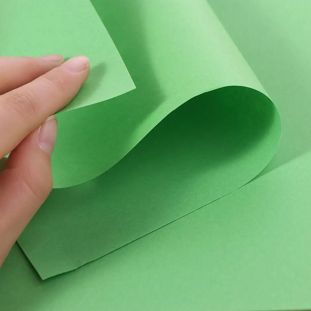 50 Sheets A4 Handmade Colored Paper Set 10 Colors Handcraft Handmade Origami DIY Montessori Origami Handcraft Paper