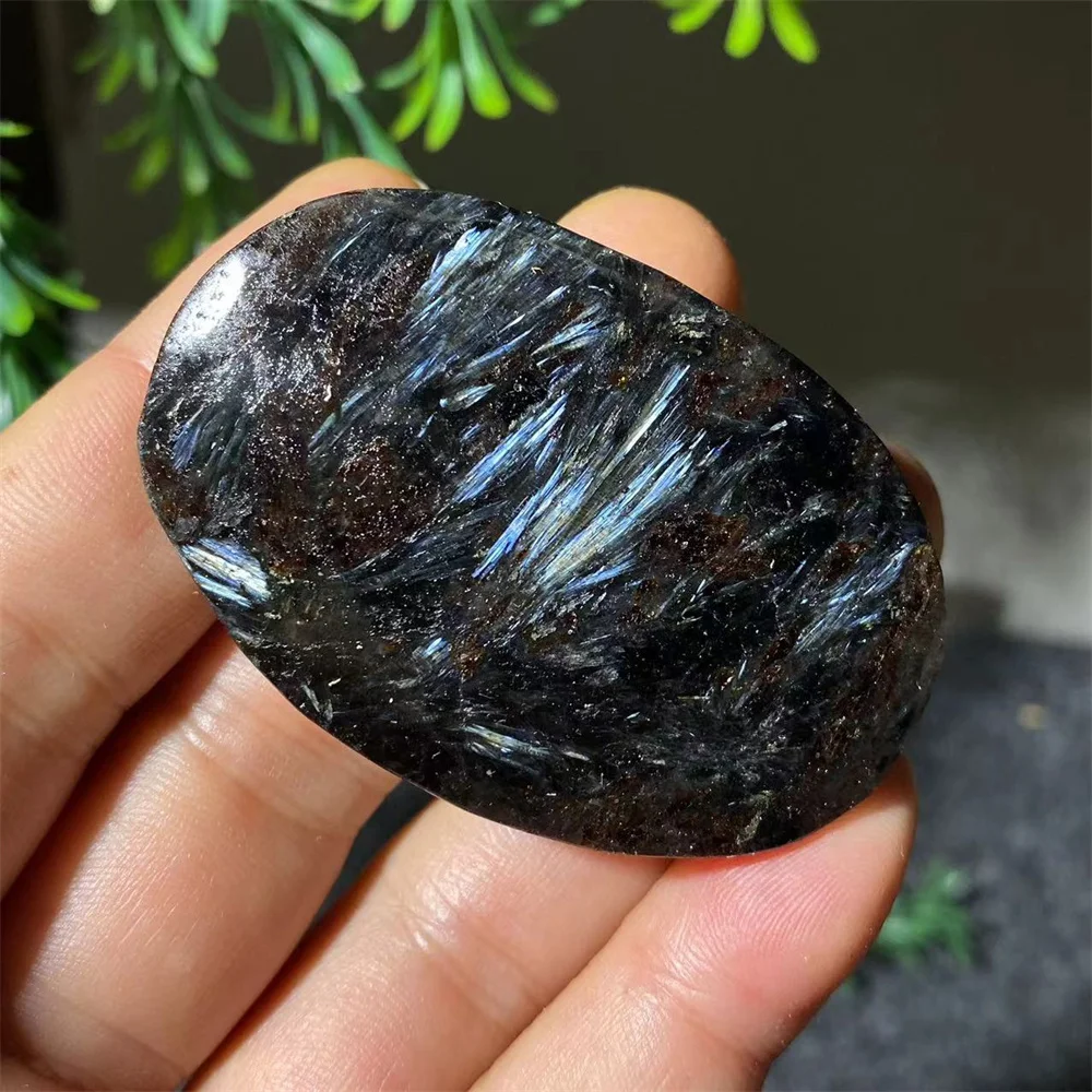 Crystal Natural Astrophyllite Firework Garnet Palm Stone Quartz  Gemstones Healing Reiki Minerals Home Decoration