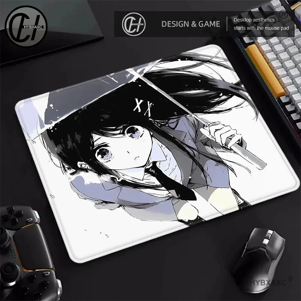 

Youth campus heroine Animation Beautiful patternsOffice Computer Desk Mat Table small Mouse Pad Laptop Cushion Nonslip Decor