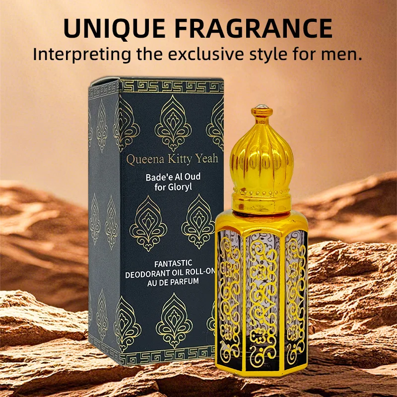 Men Perfume Roll On Fragrance Oil Long Lasting Luxury Scent Massage Essential Oil  Smooth Warm Masculine Premium Body Aroma
