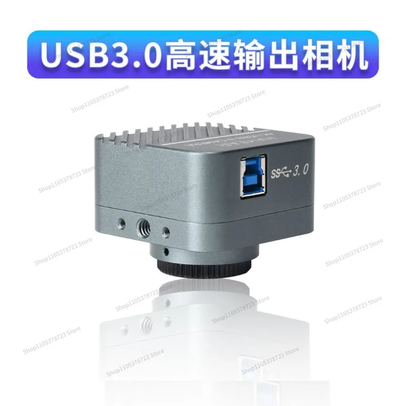 For Industrial Camera CCD Electronic Eyepiece Three-eye Precision Measurement Can Be Connected To The Computer To Take Pictures