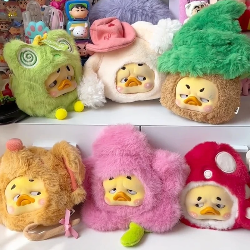 

В наличии Upset Duck Fable Rebels Duck Series слепая коробка игрушка кукла кулон сумка для наушников экшн аниме фигурки девушка мальчик плюшевые подарки