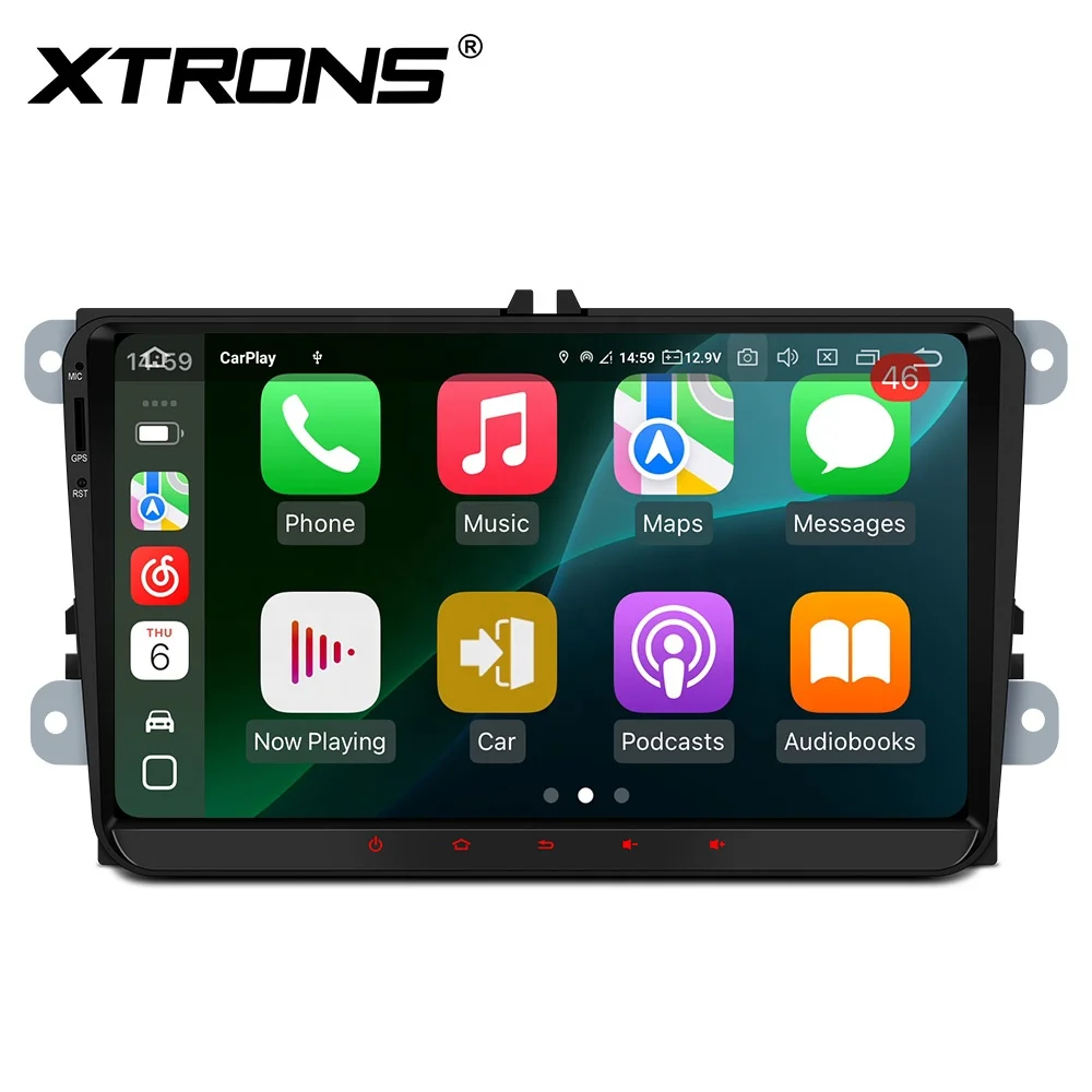 XTRONS 9 بوصة 4 + 64GB 6125 نظام ملاحة السيارة العالمي أندرويد 4G 2K شاشة الإخراج البصري TDA7808 مضخم رقمي وDTS #3