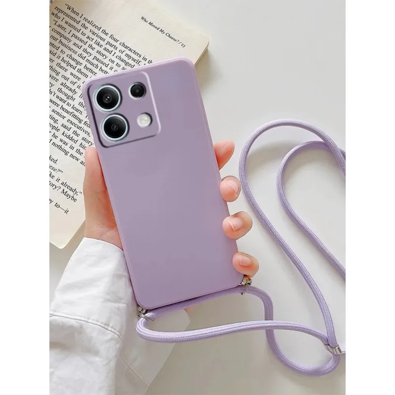 لينة سيليكون Crossbody الحبل جراب هاتف ل الشرف 400 الذكية عدسة حماية بولي TPU للصدمات الغطاء الخلفي ل الشرف X7D 4G 5G