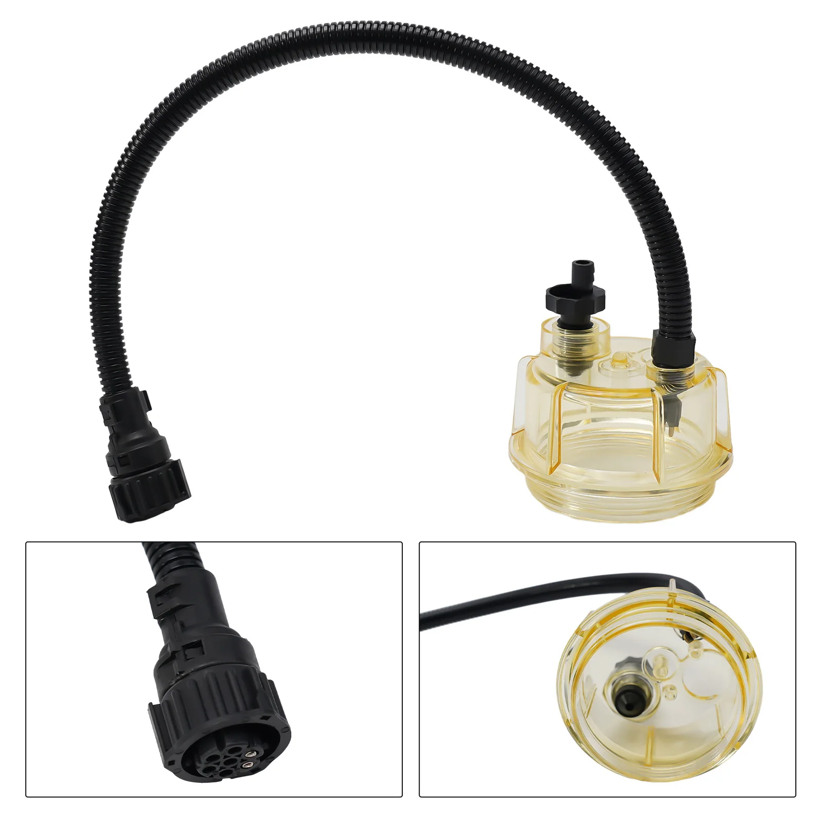 Peças e acessórios tigela de combustível amarelo 21333413 21337071 abs preto para volvo d13 vnl novo quente/fácil de instalar