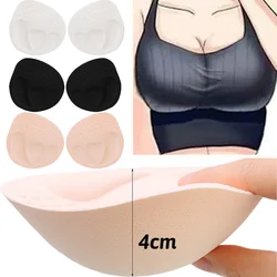 4cm zestaw wkładek do biustonosza w kształcie biustonosza Bikini, wkładki Push Up, wkładki piankowe dla kobiet, strój kąpielowy, wyjmowane akcesoria wzmacniające