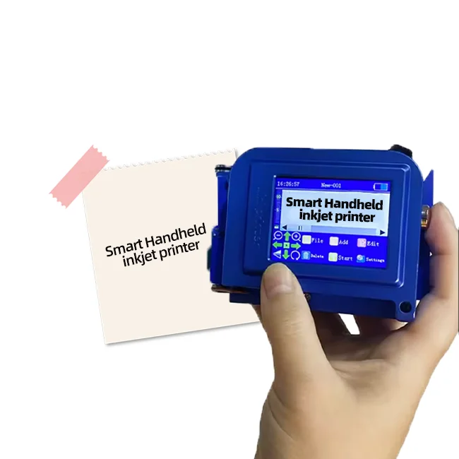 Hot Product Multi-language TIJ Mini Inkjet Printer Handheld Batch Coding and Marking Machine