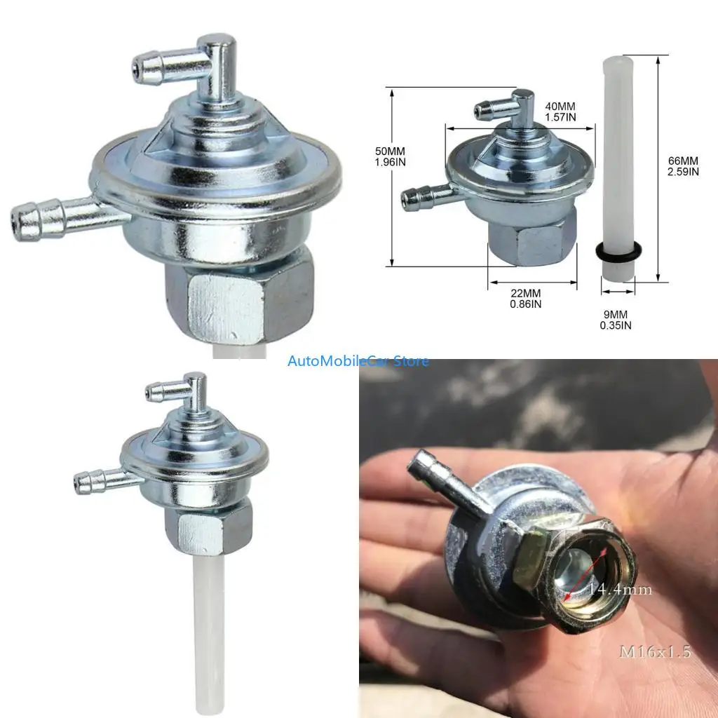 G8TE Cock Moped Scooter Oil Switch Petcock for Valve Pump for 50cc 125cc 15