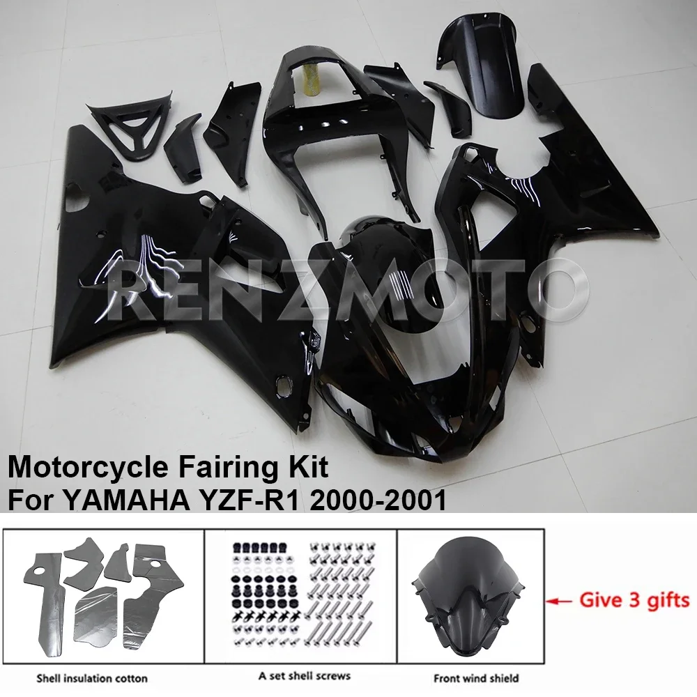 

Y1001-101a Motorcycle Fairing Set Body Kit Plastic For YAMAHA YZF-R1 2000-2001 Accessories ABS Injection Bodywork