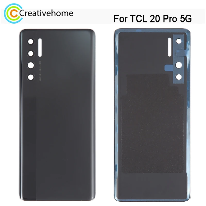 Rear Cover For TCL 20 Pro 5G Battery Back Cover with Logo Replacement Part